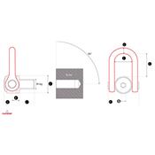 Anneau de levage double articulation Type DSS