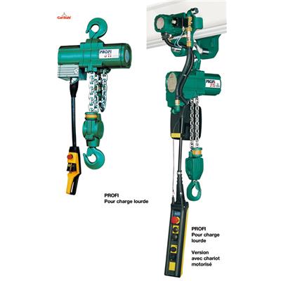 Palan pneumatique à chaîne type PROFI