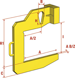 Dimensions du crochet ce